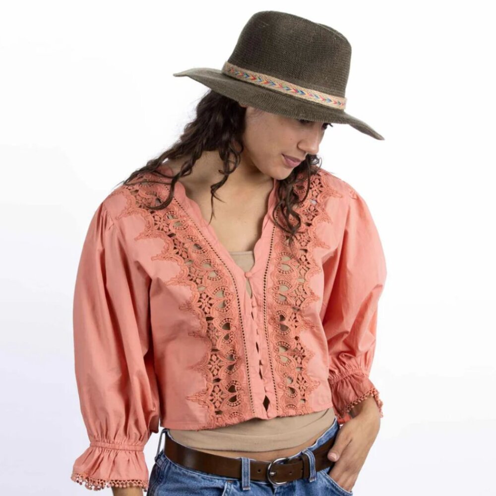 Pistil Luka Sun Hat in Olive (NWT!) - Picture 3 of 10